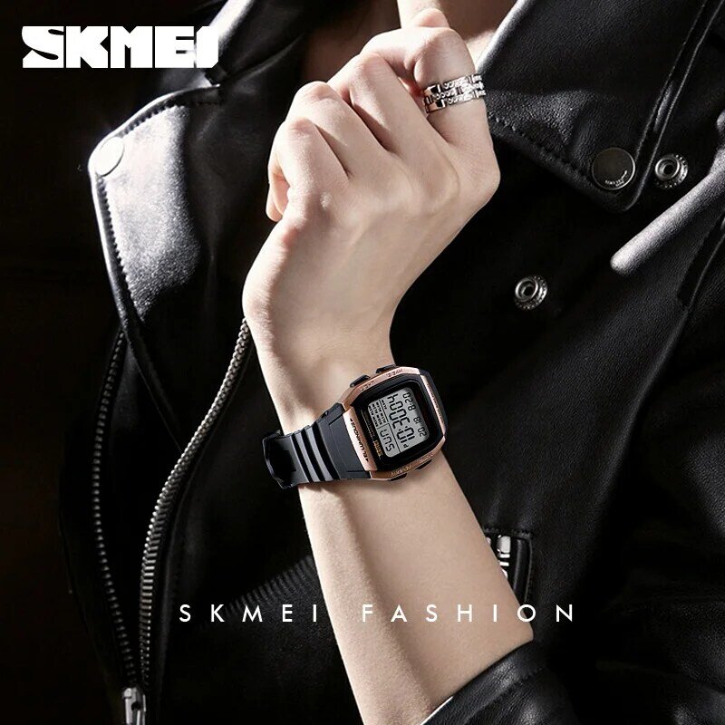 SKMEI Fashion Waterproof Watch Luxury Top Brand Men Analog Digital Sports Watches Electronic Steps Clock Relogio Masculino