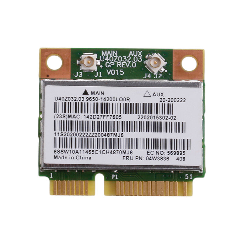 BCM943142HM BT4.0 karta bezprzewodowa wi-fi dla Lenovo G500 G400 G410 G505 E431 E531