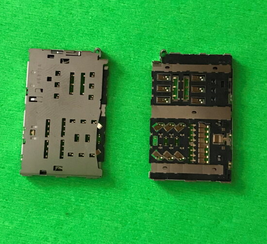 2 шт., разъём для чтения SIM-карт LG G6 H870 H870DS LS993 VS988 H872