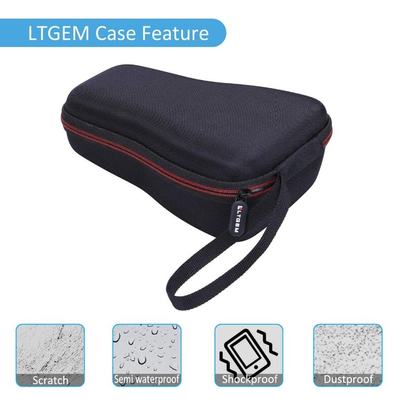 LTGEM-EVA Hard Case para Brother P-Touch, Easy Label Maker Portátil, Travel Protective Carrying, Saco de armazenamento, PTH110, PT-H100