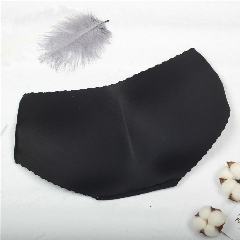 Dame Lage Taille Sexy Naadloze Padding Slipje Bum Padded Butt Lifter Enhancer Hip Push Up Ondergoed Slipje Billen S-XL