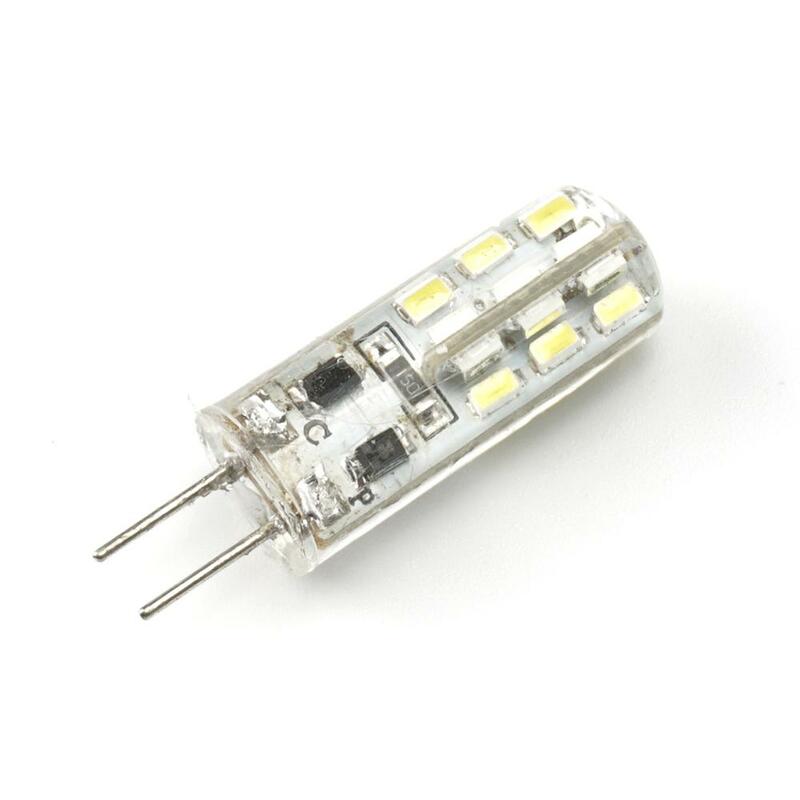 G4 Light Bulb 2W Warm/Cold White 12V/AC220V SMD3014 24LEDS 360 Beam Angle Chandelier Light 10pcs/lot