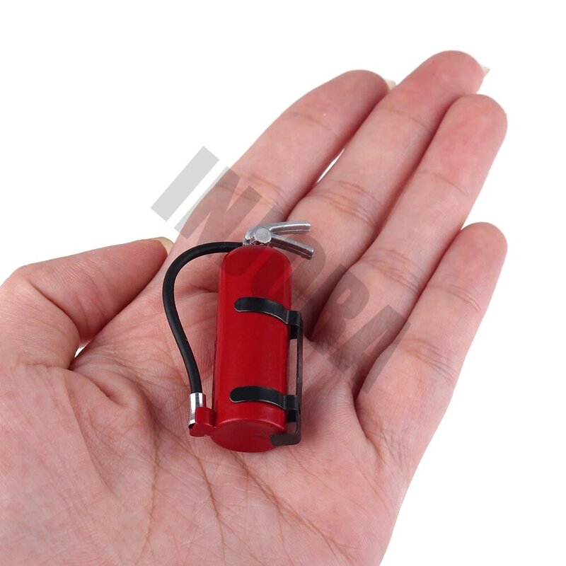 RC Car 1:10 Scale Simulate Fire Extinguisher for Axial SCX10 90046 Wraith TRX-4  TAMIYA CC01 D90 D110 RC Crawler