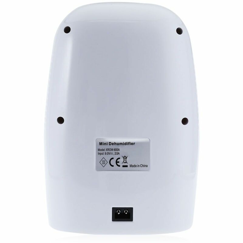 Secador de aire eléctrico absorbente de humedad para el hogar, Deshumidificador con tanque de agua de 500ML, Deshumidificador para cocina y oficina
