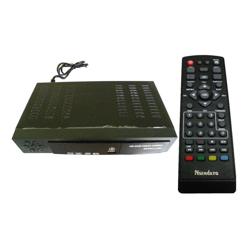 Digital Terrestrial TV Receiver Combo Dvb T2 + S2 HD 1080P Dvb-t2 Dvb-s2กล่องทีวี H.264/MPEG-2/4สำหรับรัสเซียยุโรป