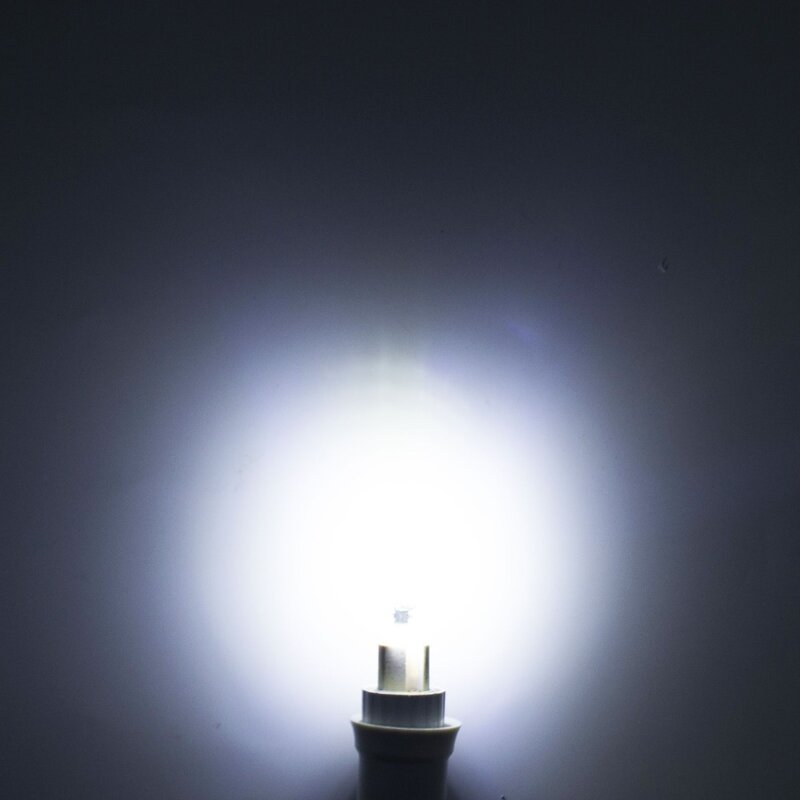 G9 E14 Mini Lampada a LED dimmerabile COB 9W luci a LED lampade in cristallo di Silicone lampadario 220V luce di cristallo lampadine bianche fredde calde