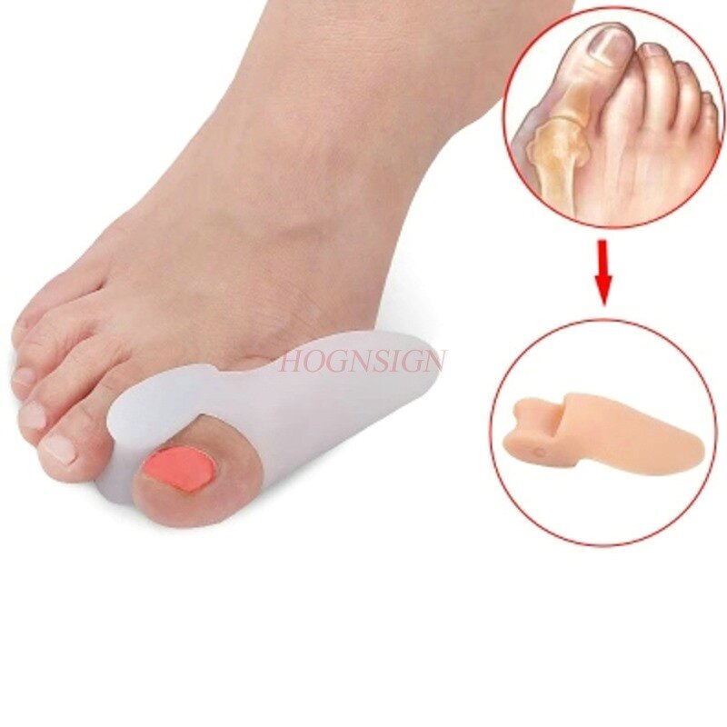 Thumb valgus toe aligner to correct orthosis big foot bones toe head men and women wear shoes day and night