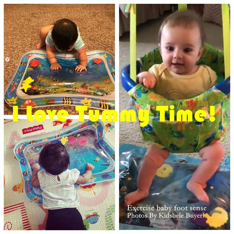 Baby Water Play Mat Tummy Time giocattoli per neonati tappetino da gioco PVC Toddler Fun Activity tappetino gonfiabile giocattoli per neonati tappeto Seaworld