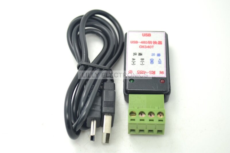 Convertisseur USB vers 485/422, sortie de tension 5V, tv, Protection contre les surtensions, puces CH340T