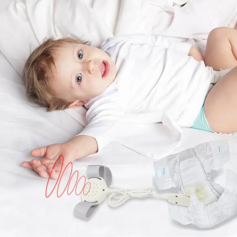 Pièces de moniteur pour bébé VB603 avec vibration, son et lumière, les plus efficaces pour guérir les capteurs d'énurésie humides au lit pour garçons et filles