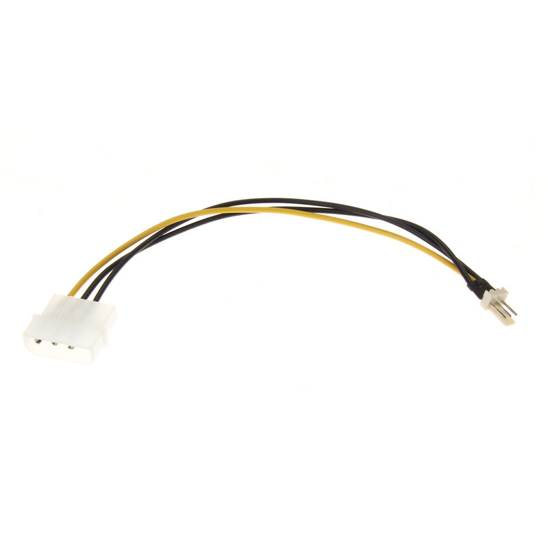 Caso Fan Regular Cable de conector de alimentación de convertidor de adaptador de Cable de línea de alambre