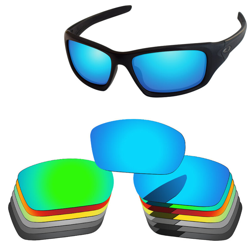 Bsymbo lentes de substituição para-oakley válvula novo 2014 óculos de sol polarizados-várias opções