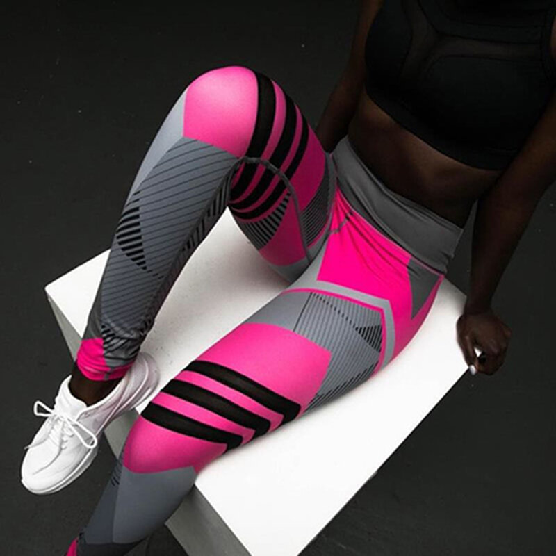 2019 printed leggings female sexy buttocks high waist leggings leggings golf gothic leggings plus size fitness trousers