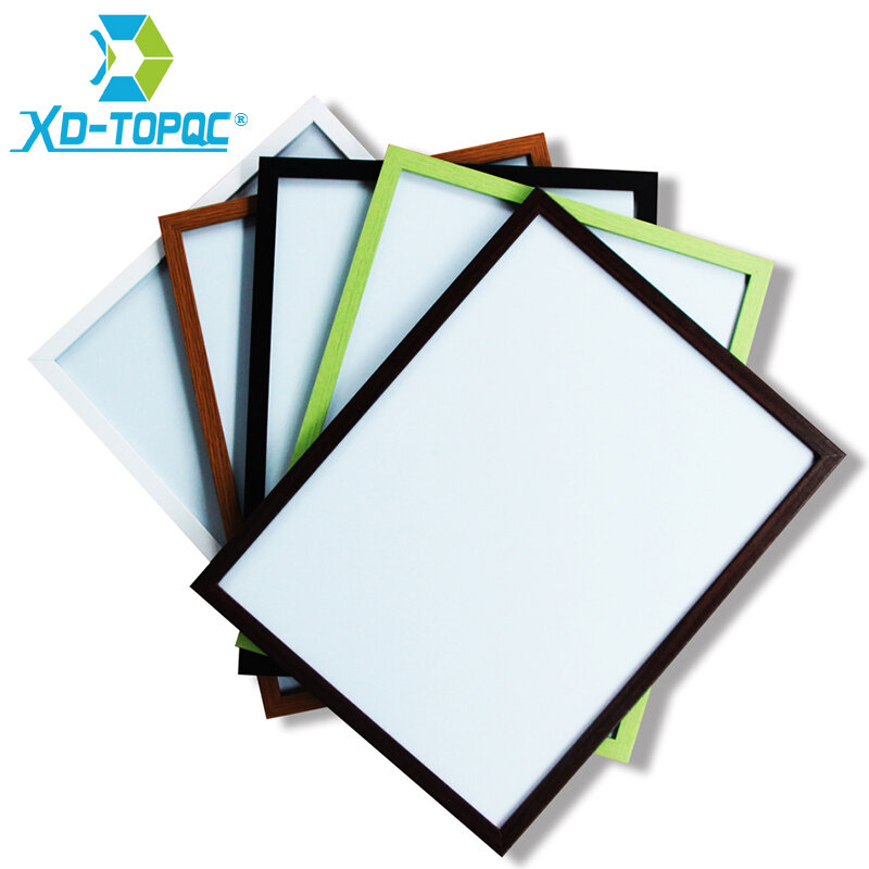 XINDI 40*60cm Whiteboard 10 Colors MDF Frame Magnetic Drawing White Board Message Dry Erase Free Accessories Factory Outlet WB25