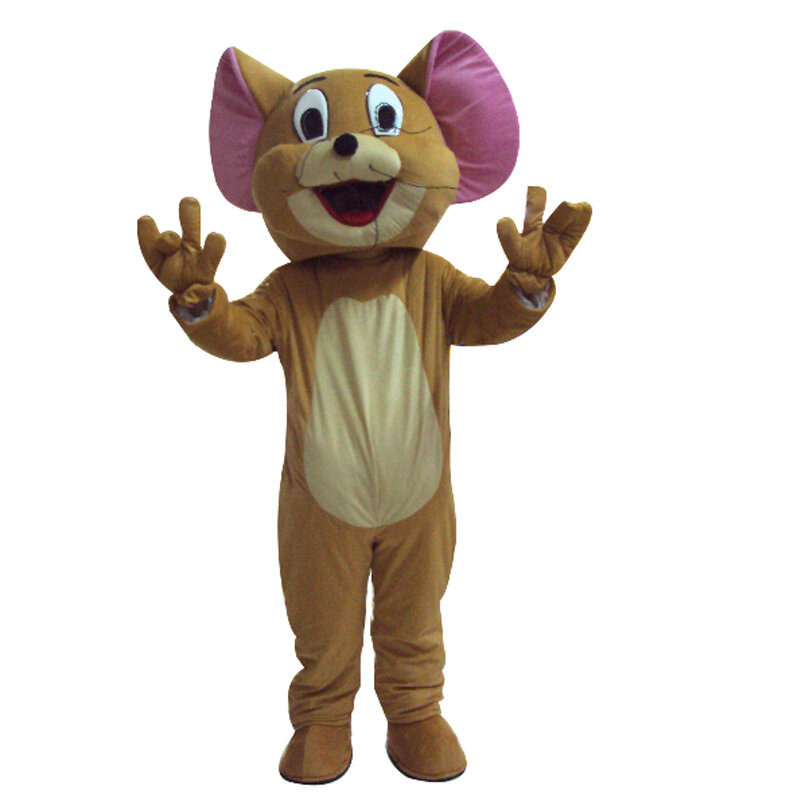 Costume mascotte chat et souris jerry costume cosplay fantaisie halloween costume pour cosplay adulte