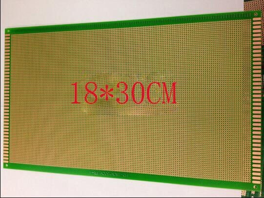 Free shipping 10pc prototype pcb universal board 18*30cm pitch 2.0mm diy PCB