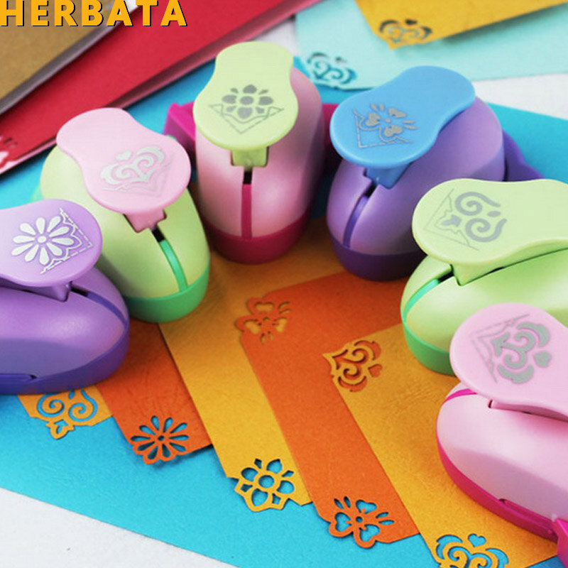 Herbata10デザインリーフコーナーパンチdiyクラフトパンチホールパンチャースクラップブックペーパーカッターホールパンチコータドールペーパースクラップブッキング