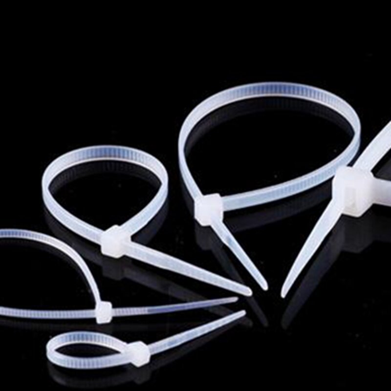 100/250/500/1000 PCS/Bag ReadStar Nylon Cable Tie 3x80mm -8x600mm Branco Preto Cor Disponível Nylon 66 Plástico Calbe Tie