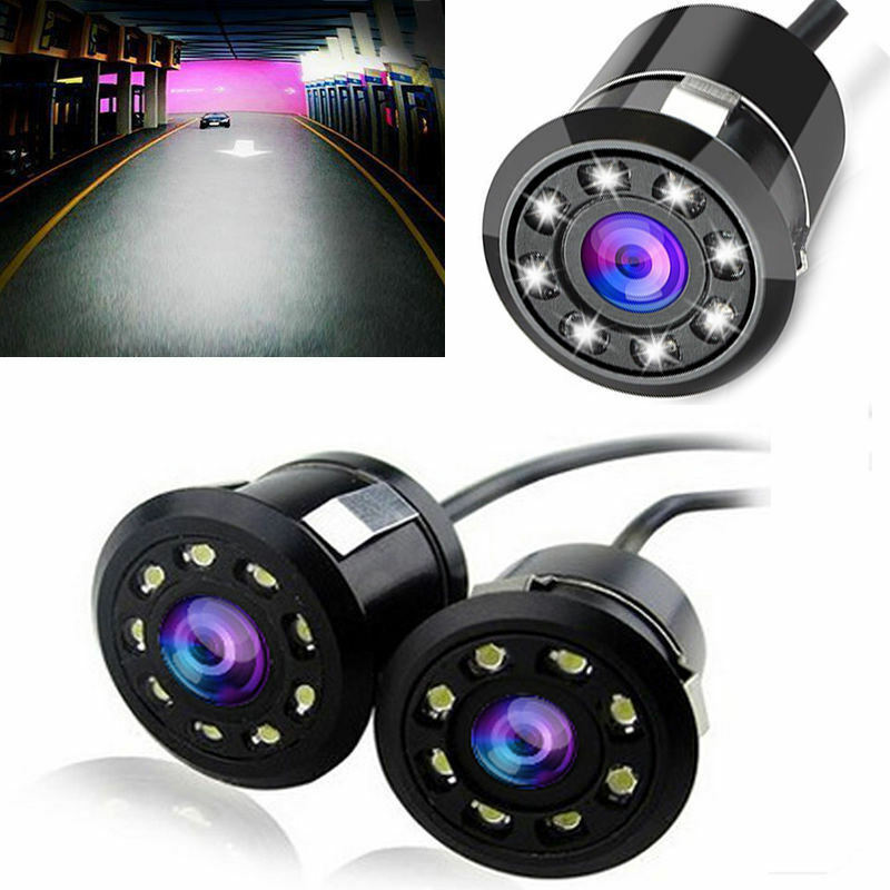 Wodoodporna 8 LED samochodowa kopia zapasowa kamera cofania kamera hd Night Vision