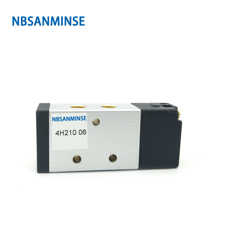 NBSANMINSE 4H210 4H310 4H430 Тяговый клапан 1/8 1/4 3/8 двухпозиционный трехпозиционный пятипозиционный трехпозиционный клапан управления воздуха