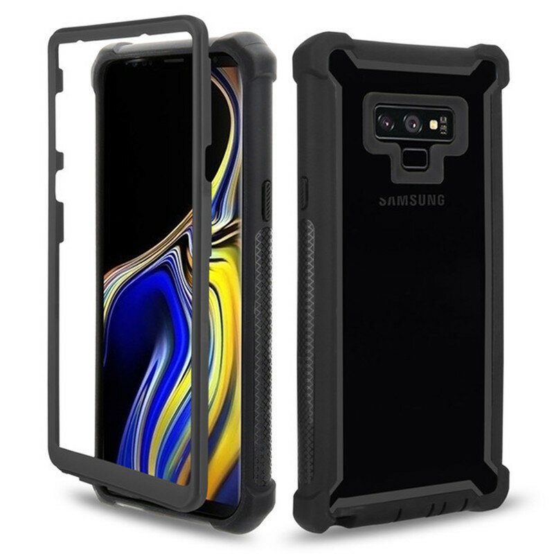 Urban Doom Armor Protection PC TPU Case for Samsung Galaxy S24 Ultra S23 S22 S10 Plus Note 20 10 9 8 Heavy Duty Shockproof Cover