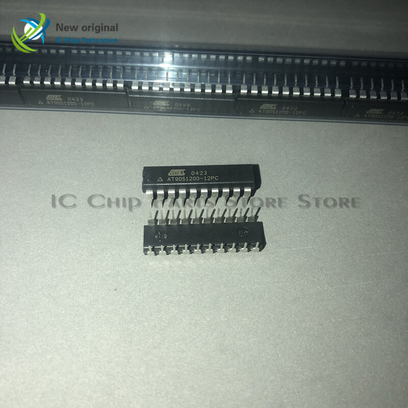 5/pz AT90S1200-12PC AT90S1200 DIP20 Chip IC integrato originale, In magazzino