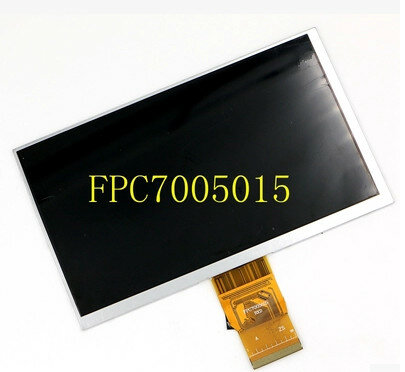 Nova 7 polegada 50pin resolução 1024x600 codificação original: fpc7005015 fpc0705015 tablet pc lcd tela