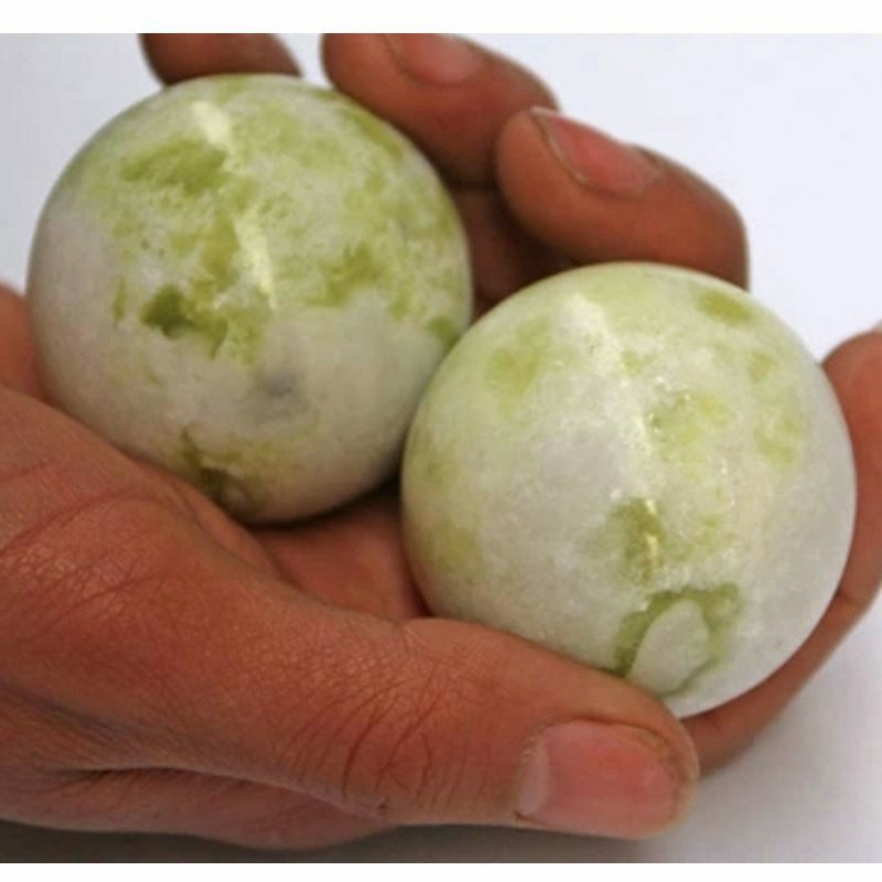 Натуральный нефритовый мяч для фитнеса Lantian Jades, гандбол, яшма, массажные мячи для здоровья, массажер для упражнений на палец, инструмент для снятия стресса и расслабления