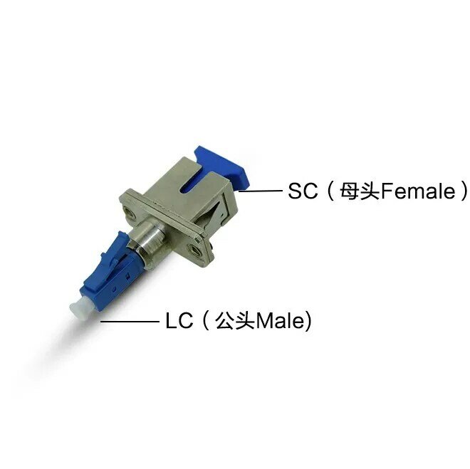 Connecteur de Fiber optique SC femelle à ST mâle, adaptateur FC femelle à LC mâle, coupleur de Fiber optique