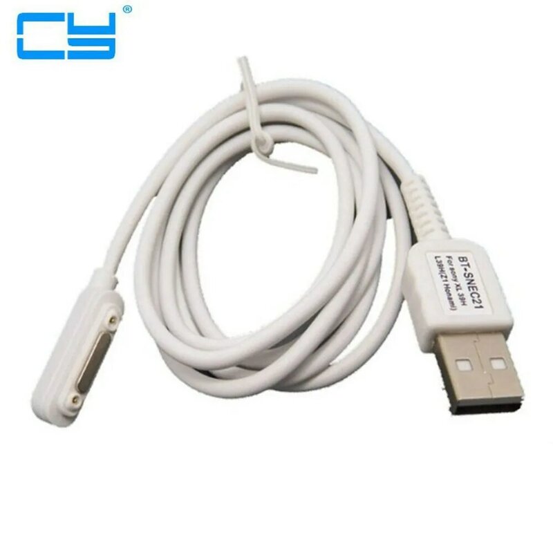 Магнитный кабель USB со светодиодной подсветкой, металлический адаптер для быстрой зарядки для SONY Xperia Z3 Z2 Z1 Mini Compact Z2, планшета Z3