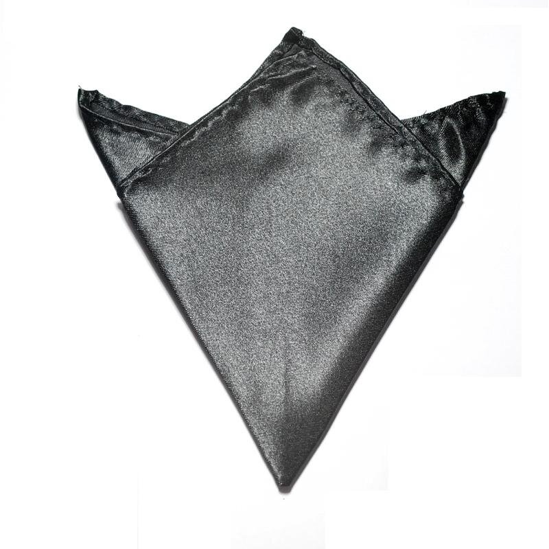 Mouchoir de poche carré de couleur unie, serviette, tour de gant hanky hanky, accessoires pour hommes