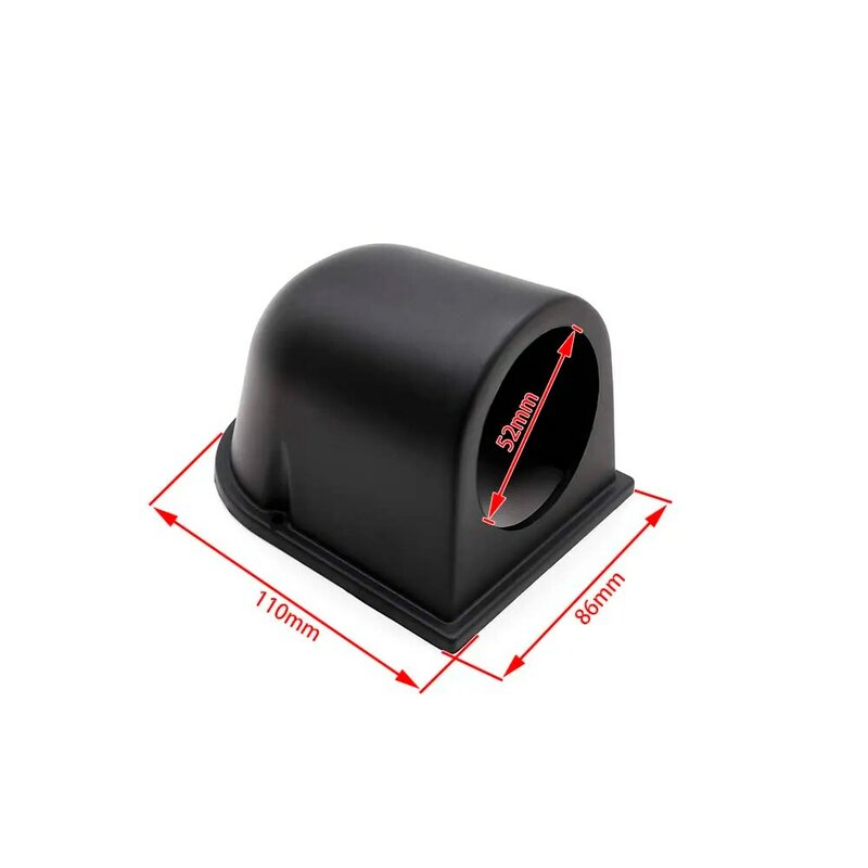 2INCH 52mm Car Gauge Pod Universal Black Single Double Triple Car Meters Holder for Left  Right Drive Car for 2 Inch 52mm Gauges