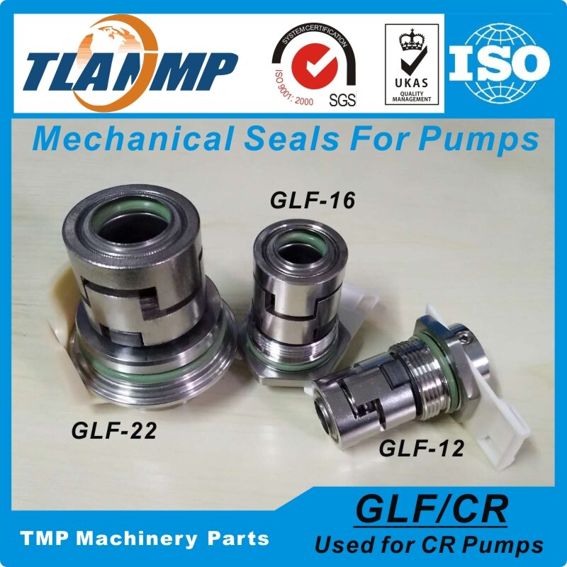 GLF-16 JMK-16 Mechanical Seals for CR10/CR15/CR20 Multi-stage Pumps|Shaft Size 16mm Cartridge Seals(HQQV/HQQE/HUUV/CR/CRI/CRN16)