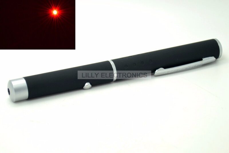 Caneta ponteiro laser vermelha, caneta ponteira laser poderosa 650nm 5mw 650p-100