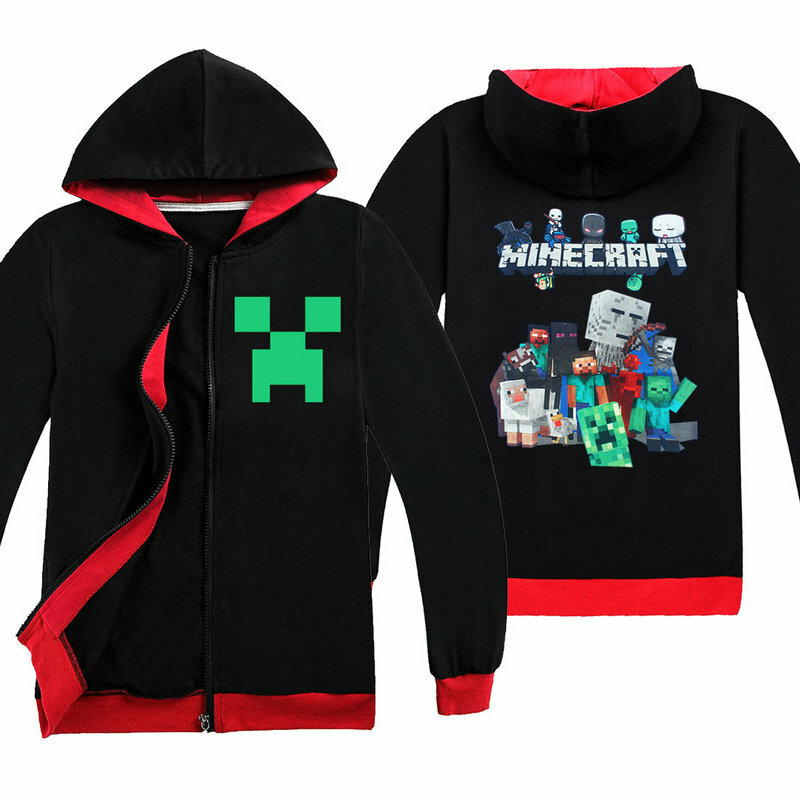 Spring and autumn Children Cartoon jojo siwa Minecraft apex legends game boy and girl cotton long sleeve t-shirt hoodie clothing