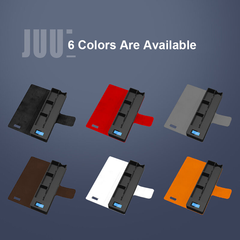 Оригинальная зарядка для электронной сигареты коробка для JUUL USB зарядное устройство Pods Чехол держатель ЖК-индикатор заряда банк питания для JUUL