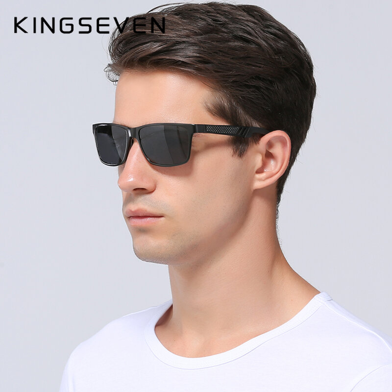 Óculos de sol masculino polarizado, óculos de sol masculino polarizado, com lentes polarizadas, da moda, alta qualidade, 2019