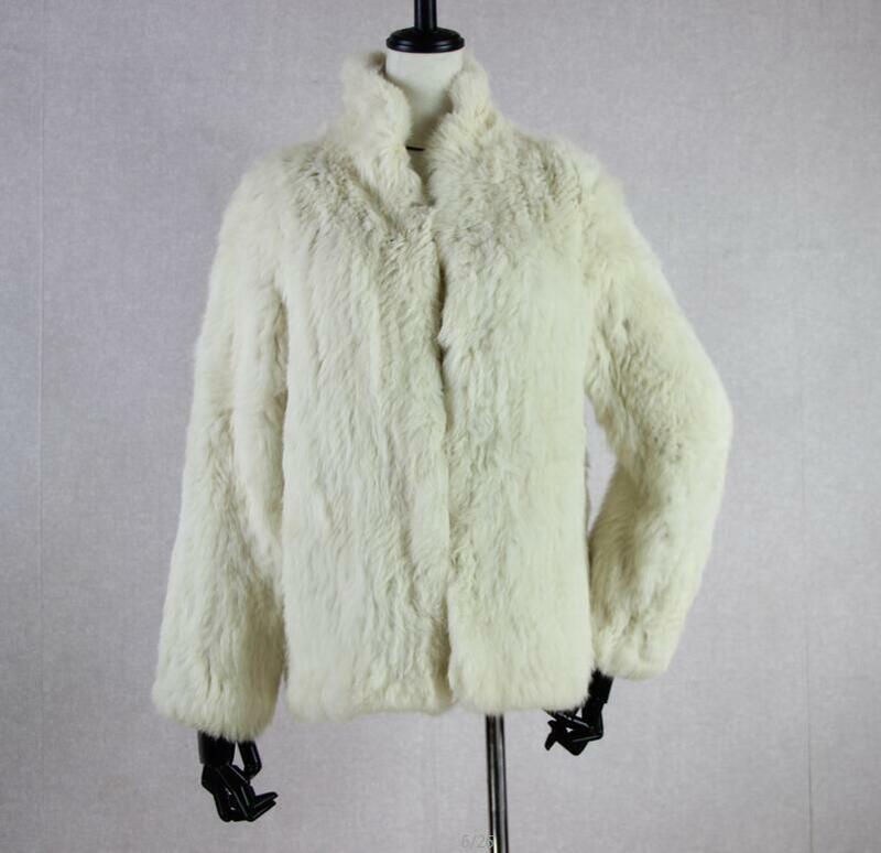 Harppihop-معطف فرو الأرانب الأصلي للنساء ، الأكثر مبيعًا ، سترة شتوية دافئة من فرو الأرانب ، ملابس خارجية عصرية للنساء ، HP-716