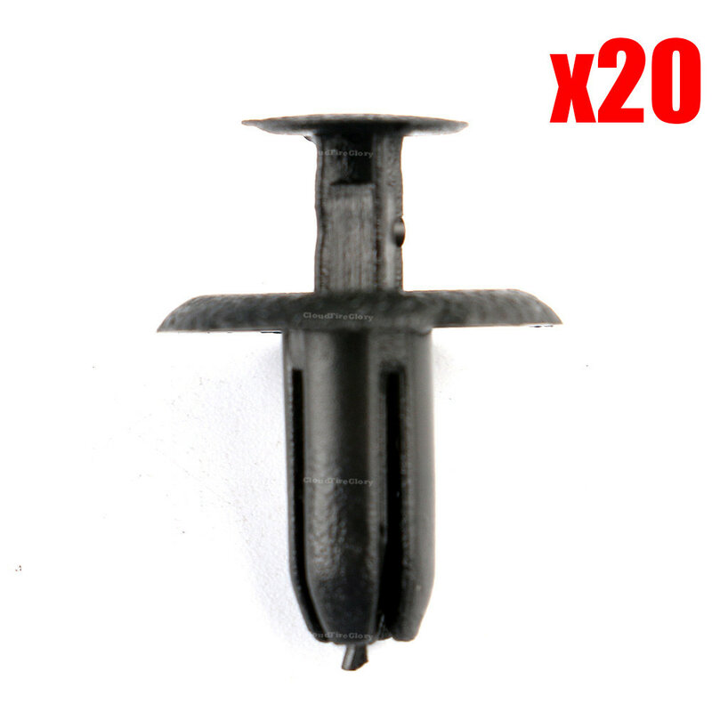 CloudFireGlory B46768AC3 Fastener Clips Bracket 6mm Interior Trunk Lining Retainer For Mazda