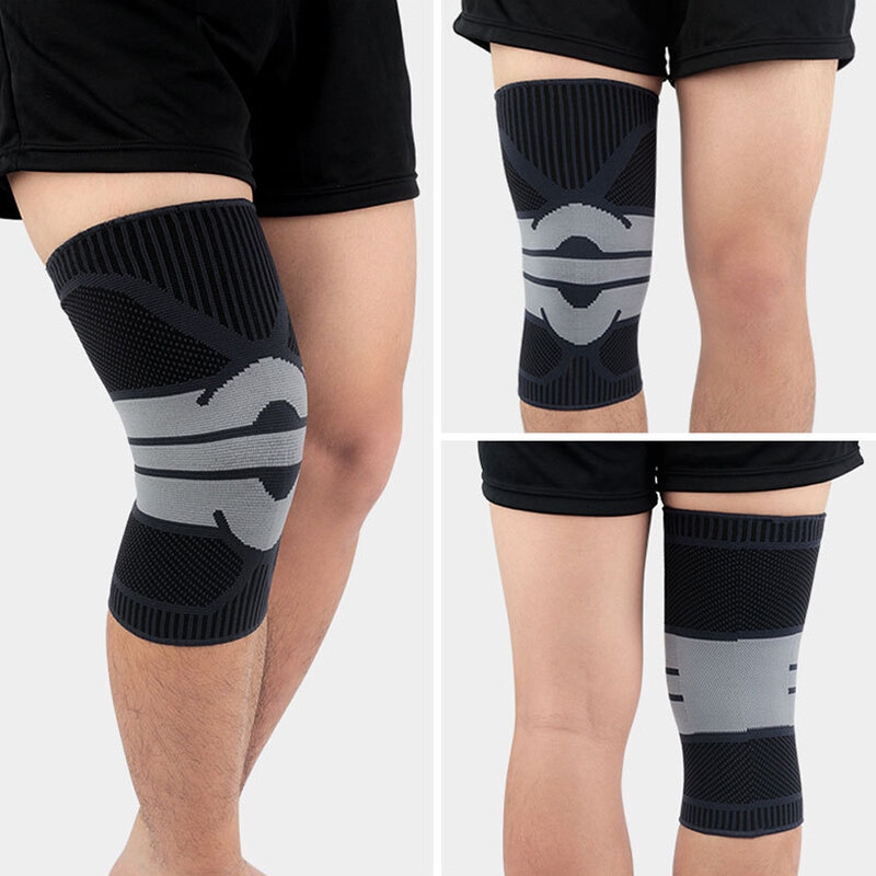 Bantalan Lutut Lembut Elastis Olahraga Bantalan Penopang Gigi Pelindung Lari Kebugaran SPSLF0093