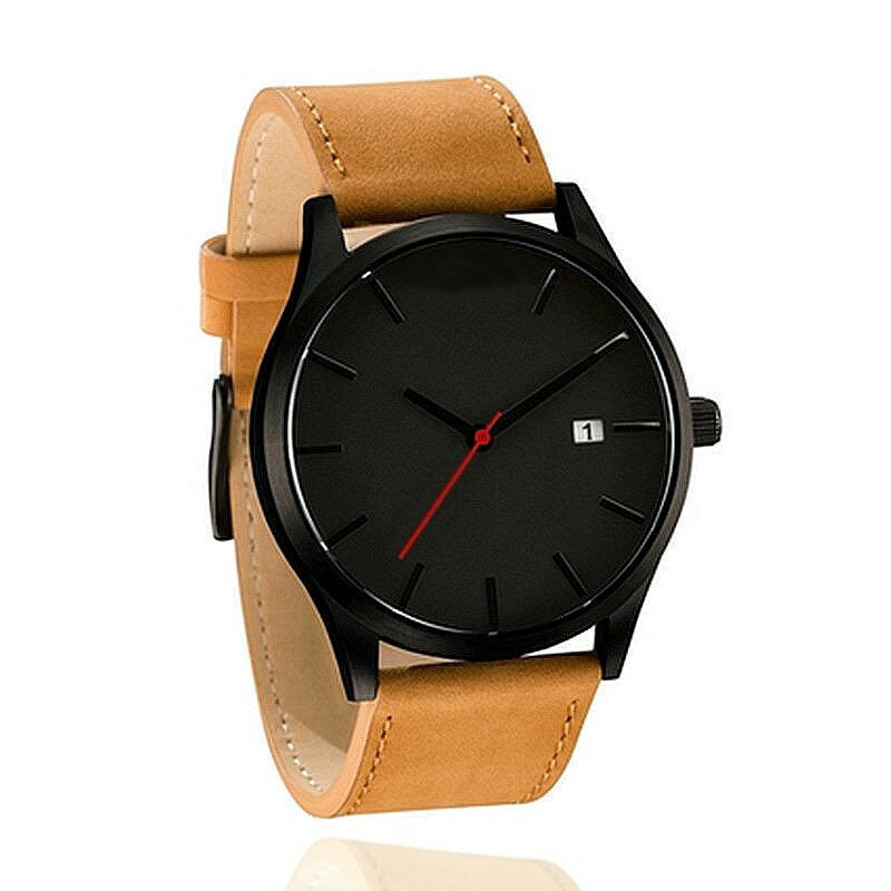 Top Luxury Brand Men Watches Men's Sports Quartz Clock Man Leather Army Military Wrist Watches Relogio Masculino erkek kol saati