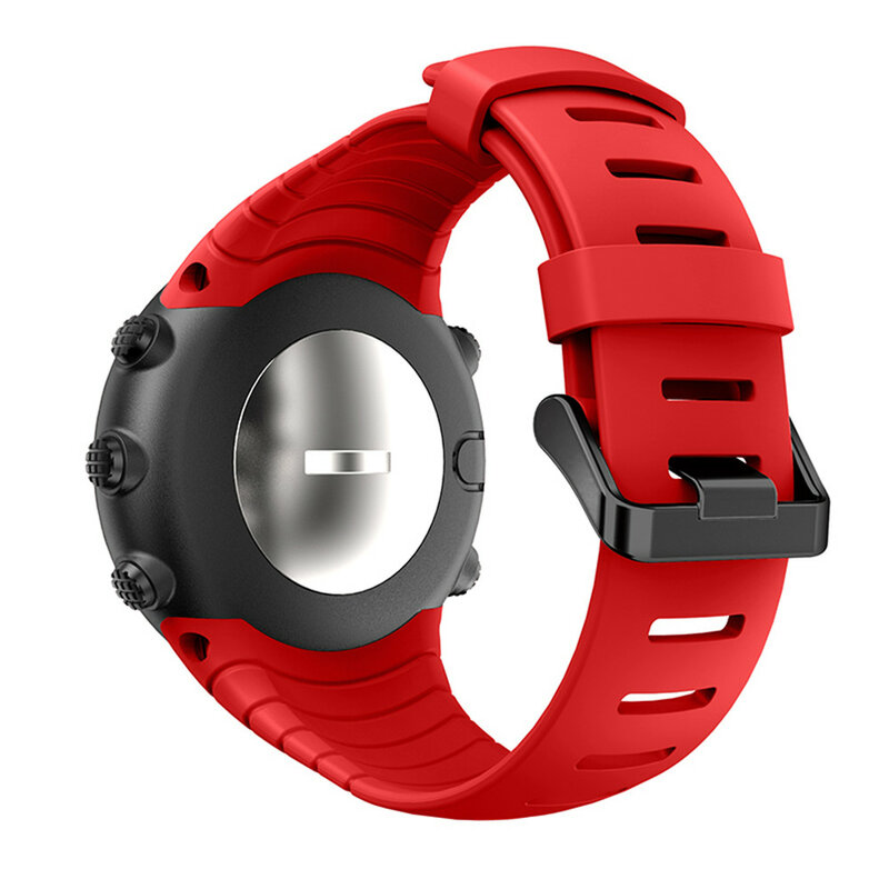 Zachte Siliconen Horloge Band Voor Suunto Core Vervanging Pols Sport Bands Met Metalen Sluiting Voor Suunto Core Smartwatch Accessoires