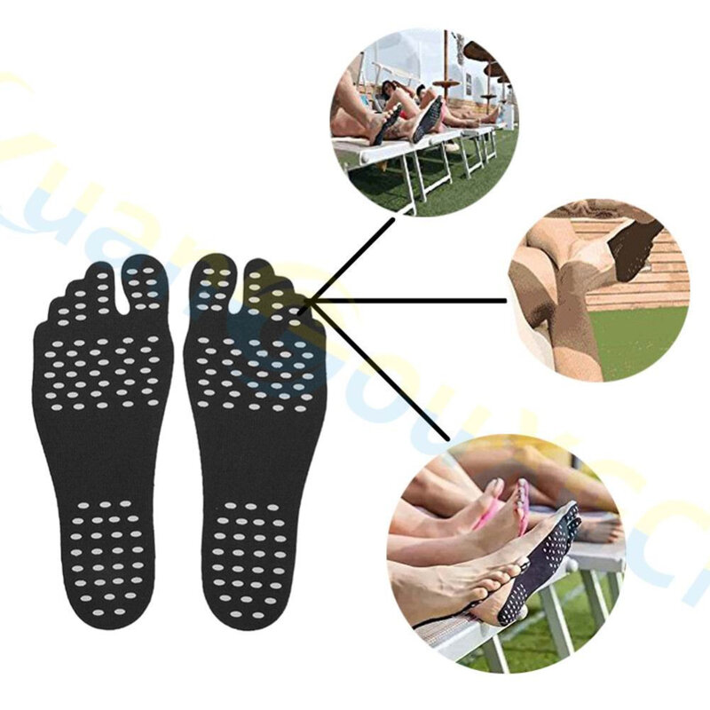 Силиконовые подушечки для ног унисекс, пляжные удобные водонепроницаемые невидимые Нескользящие, для мужчин и женщин
