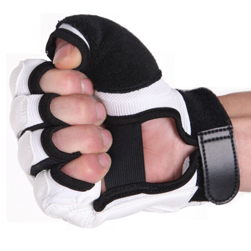 Боксерские перчатки с полупальцами для взрослых, боксерские бойцовские детские песочные сумки для тренировок ММА, Санда, карате, Муай Тай, фитнеса, тхэквондо, протектор