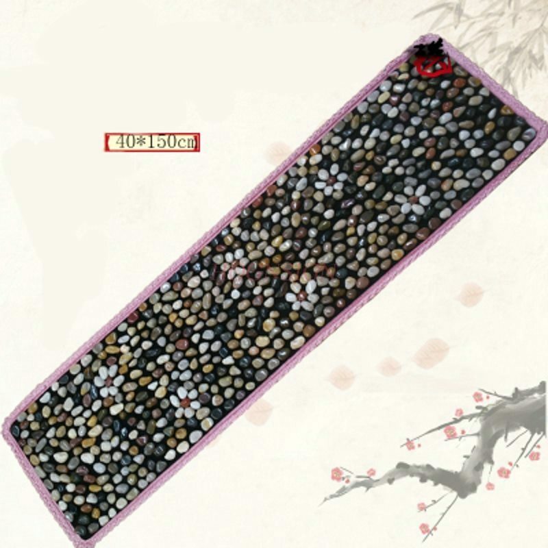Masaż stóp Pad podeszwowy punkt przybory do pielęgnacji naturalny kamień Yuhua brukowiec poduszka do masażu Pedicure Walking Carpet Road
