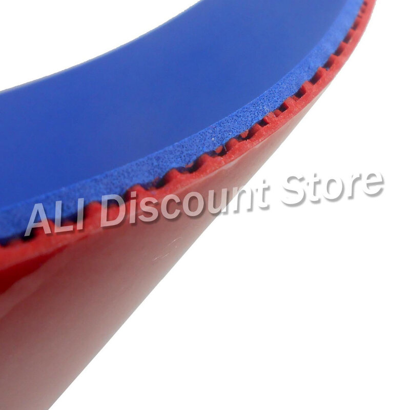 Palio oficjalny 40 + hadou tenis stołowy guma nowy materiał niebieska gąbka do szybkiego ataku z pętlą