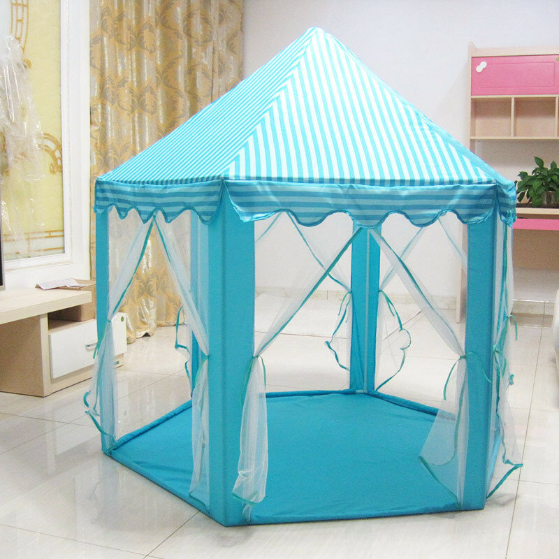 Play House Game Tent Toys Ball Pit Pool Portable Foldable Princess Folding Tent Castle Gifts Tents Toy For Kids Children Girl