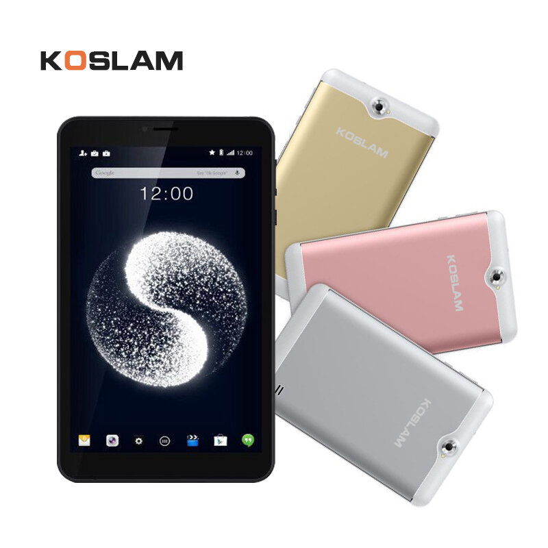 Nowy 7 Cal Android 7.0 Tablet PC MTK czterordzeniowy 1GB RAM 8GB ROM podwójne gniazdo kart sim AGPS WIFI Bluetooth prezent dla dziecka 3G Phablet Pad