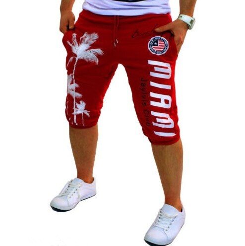 Zogaa pantalones cortos casuales para hombre 2019 verano nueva moda casual estampado hip hop pantalones cortos 5 colores streetwear hombres pantalones cortos jogging Pantalones