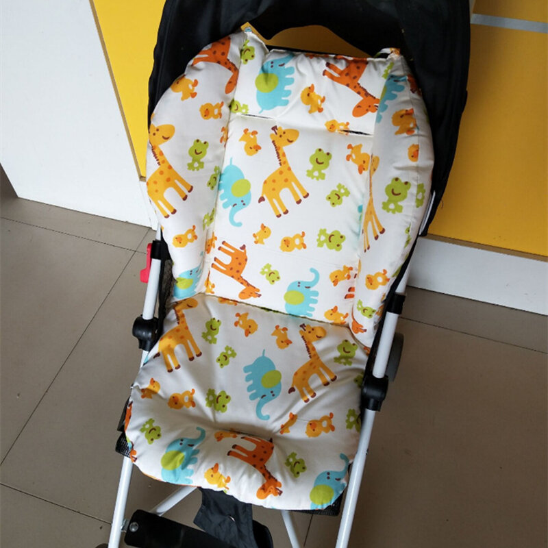 Universal Baby Stroller Seat Cover, Tapete De Algodão, Kids 'Pushchair Carrinho, Cadeira Alta Almofada, Pram Liner Pads